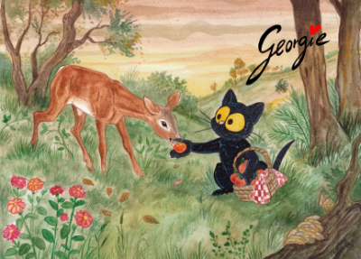 Georgie et la chevrette