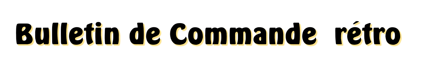 Bulletin de commande